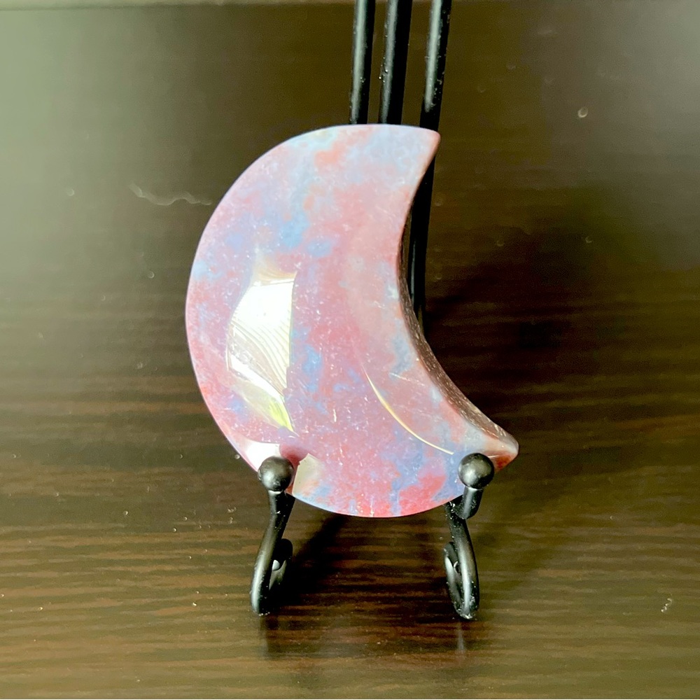 Purple ocean jasper moon